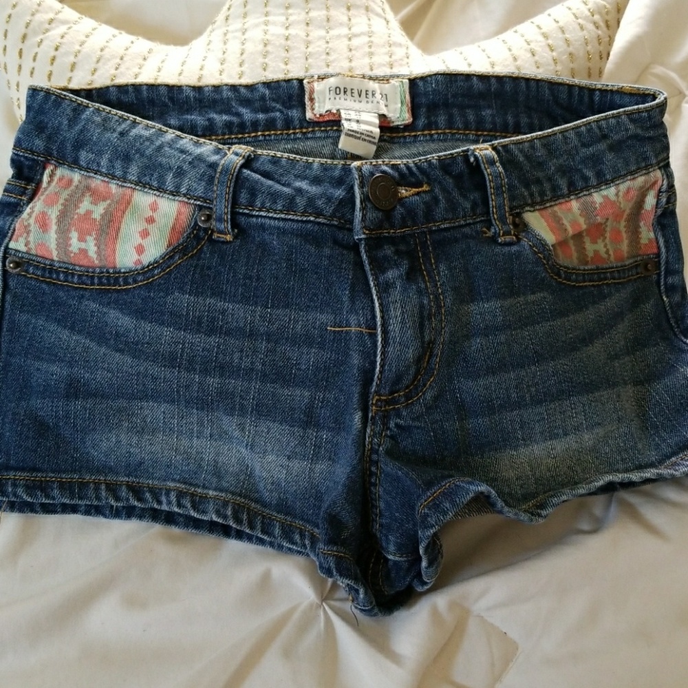 Jean shorts